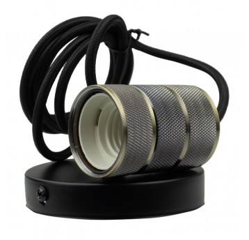 SERIA ZERO Oprawa sufitowa wisząca 2m E27 OSW-1 Brąz