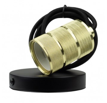 SERIA ZERO Oprawa sufitowa wisząca 2m E27 OSW-1 Złoto