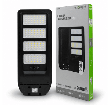 Solarna lampa uliczna 200W 4000K