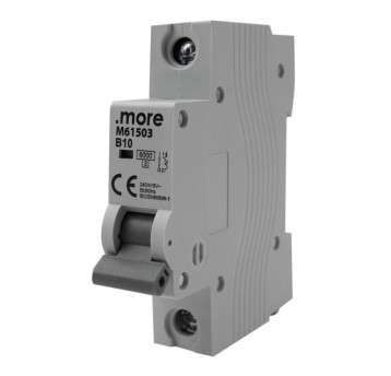 Wyłącznik nadprądowy 6kA 1P B10A "U"