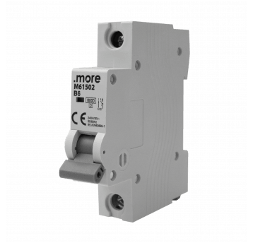 Wyłącznik nadprądowy 6kA 1P B6A "U"