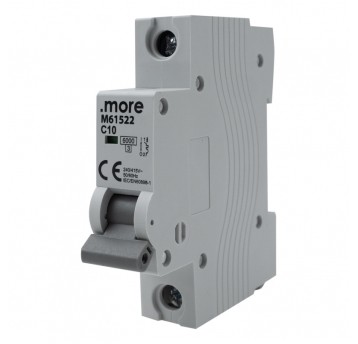 Wyłącznik nadprądowy 6kA 1P C10A "U"