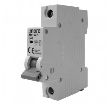 Wyłącznik nadprądowy 6kA 1P C40A "U"