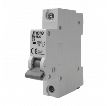 Wyłącznik nadprądowy 6kA 1P C4A "U"