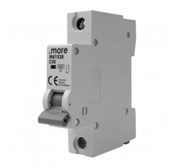 Wyłącznik nadprądowy 6kA 1P C50A "U"