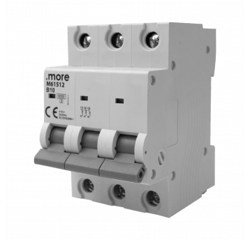 Wyłącznik nadprądowy 6kA 3P B10A "U"