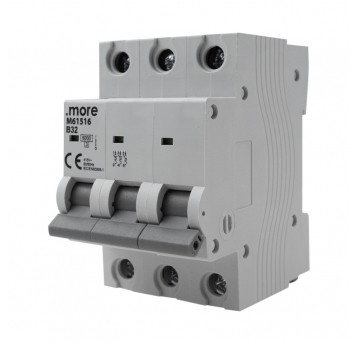 Wyłącznik nadprądowy 6kA 3P B32A "U"