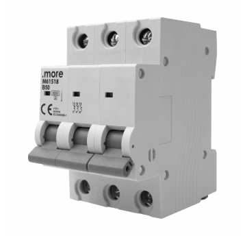 Wyłącznik nadprądowy 6kA 3P B50A "U"