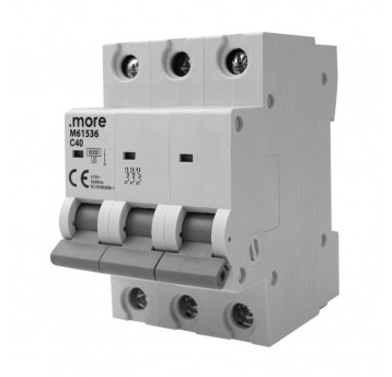 Wyłącznik nadprądowy 6kA 3P C40A "U"
