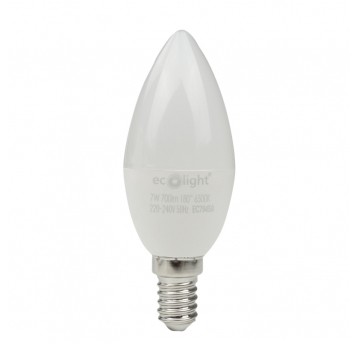 Żarówka LED CANDLE E14 7W 6500K 700lm