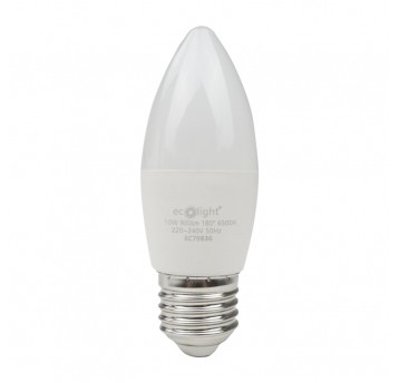 Żarówka LED CANDLE E27 10W 6500K 900lm