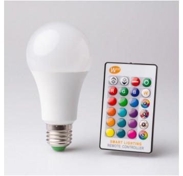 Żarówka LED CLASSIC E27 8W RGBW