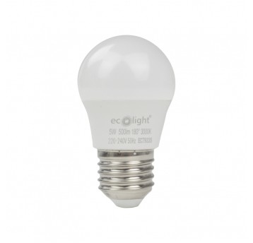 Żarówka LED GOLF BALL E27 5W 3000K 500lm