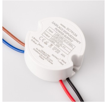 Zasilacz do puszki fi60 0,83A 10W 12V IP20 50x22