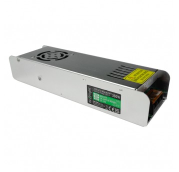 Zasilacz LED 360W 12V 30A IP20 SLIM 224x69x40