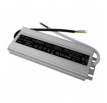 Zasilacz LED hermetyczny 150W 12V 12.5A 215x65x40