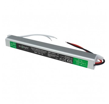 Zasilacz meblowy SLIM 24W 12V 2A IP20 192x18x18mm