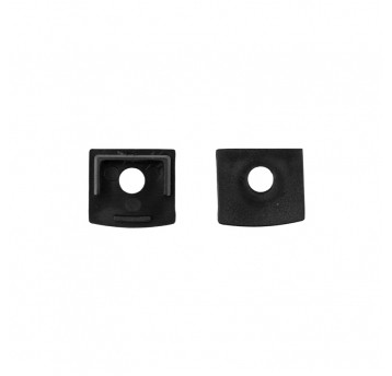 Zaślepka do profili GP01 GP02 GP03 z otworem czarna 10szt.