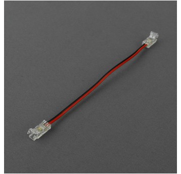 Złączka dwustronna z przewodem MONO COB 5mm