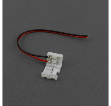 Złączka LED MON 10mm jednostronna z przewodem IP63