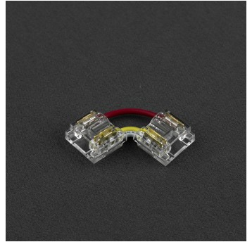 Złączka LED MONO CCT COB DIGITAL 10mm dwustronna kątowa ''L'' zaciskowa