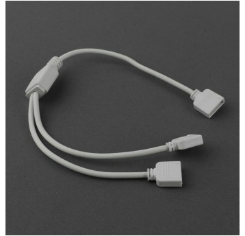 Złączka LED RGBW 12mm rozgałęźnik podwójny